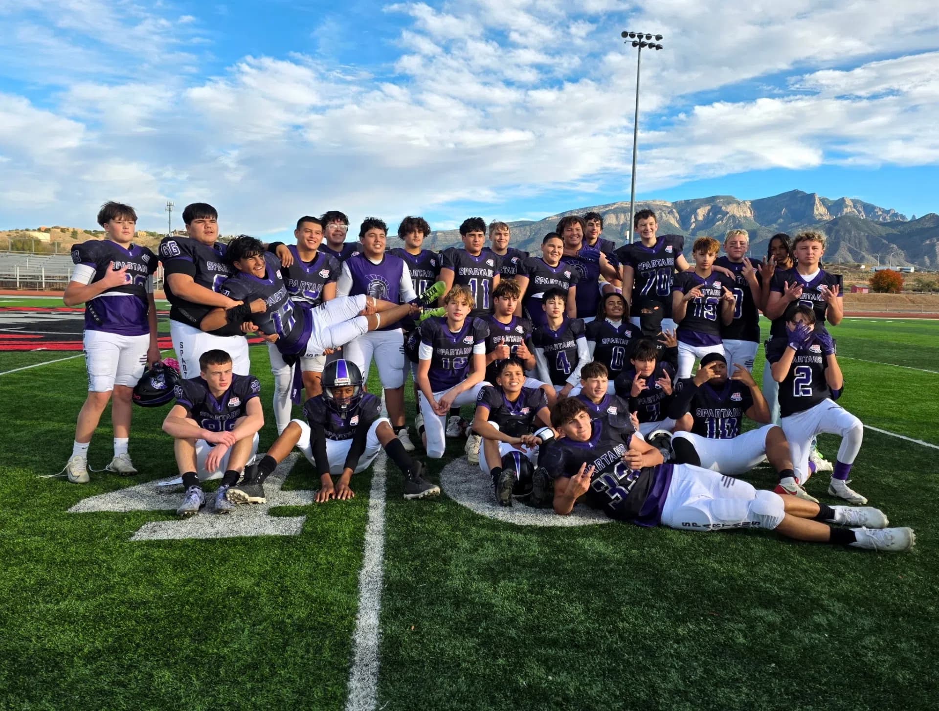 Rio Rancho 13U Spartans Headed to Pop Warner Nationals