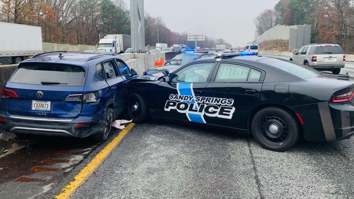 Teen dies after alleged theft of Sandy Springs patrol car near school