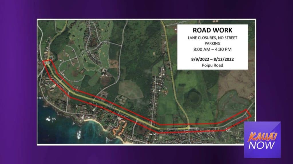 Overnight Water Shutdown in Poʻipū Road Affects Homes and Businesses
