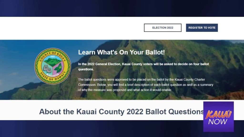 Kauai Commission Seeks Public Input on Charter Amendments
