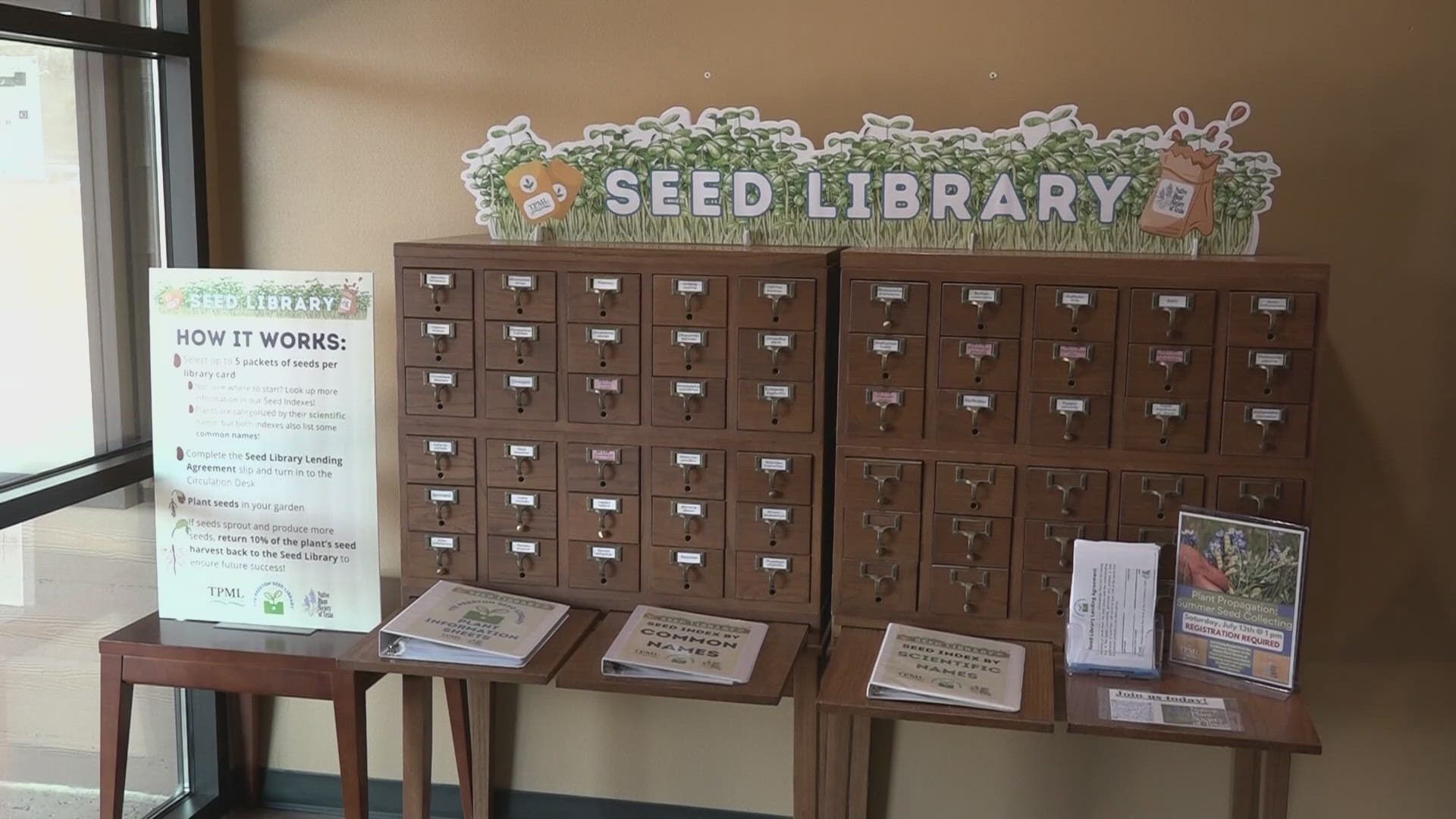 Seed Library Tour Stops in San Luis, Boosting Local Garden Skills