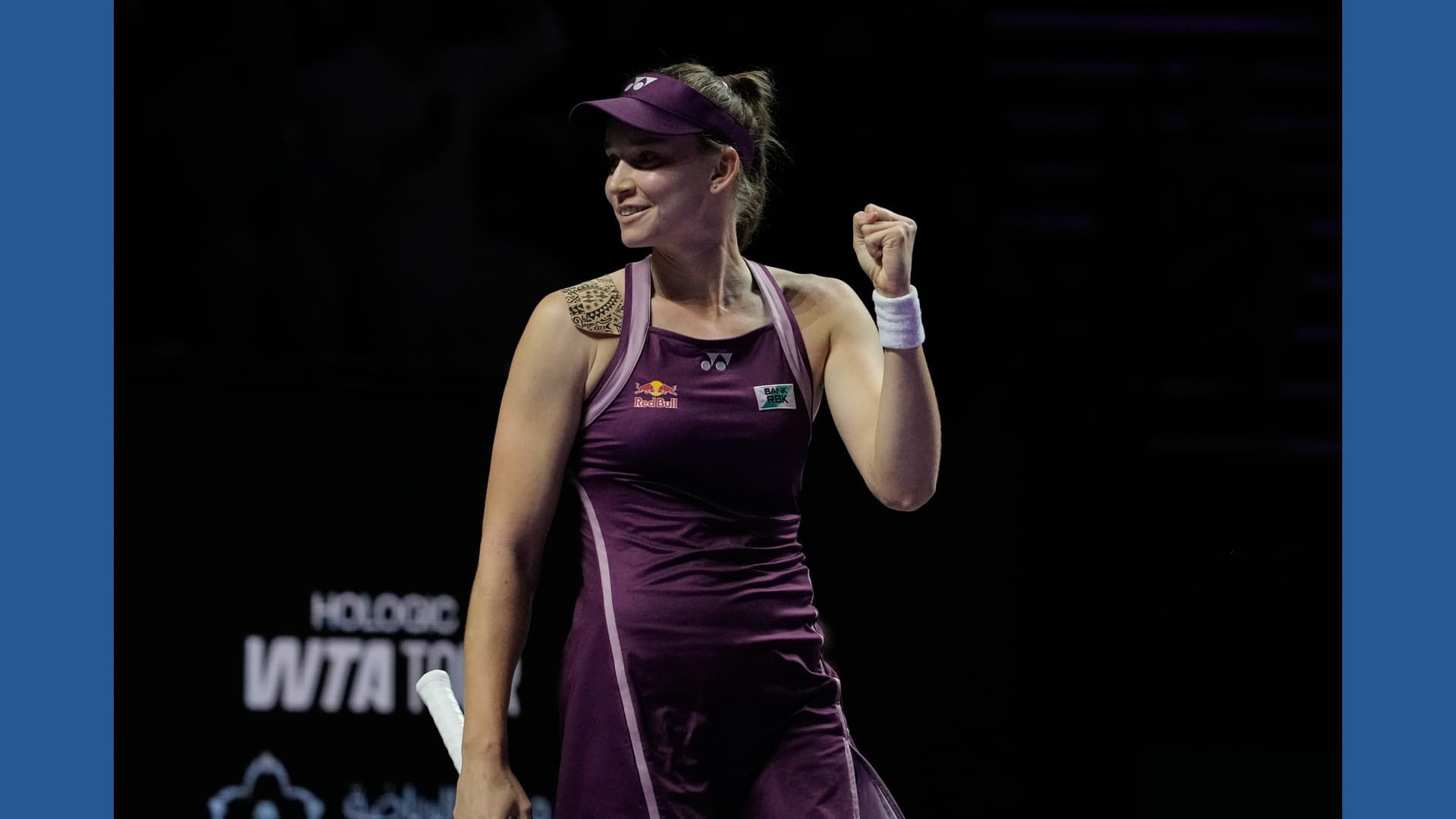 Rybakina Stuns World No. 1 Sabalenka to Claim WTA Finals