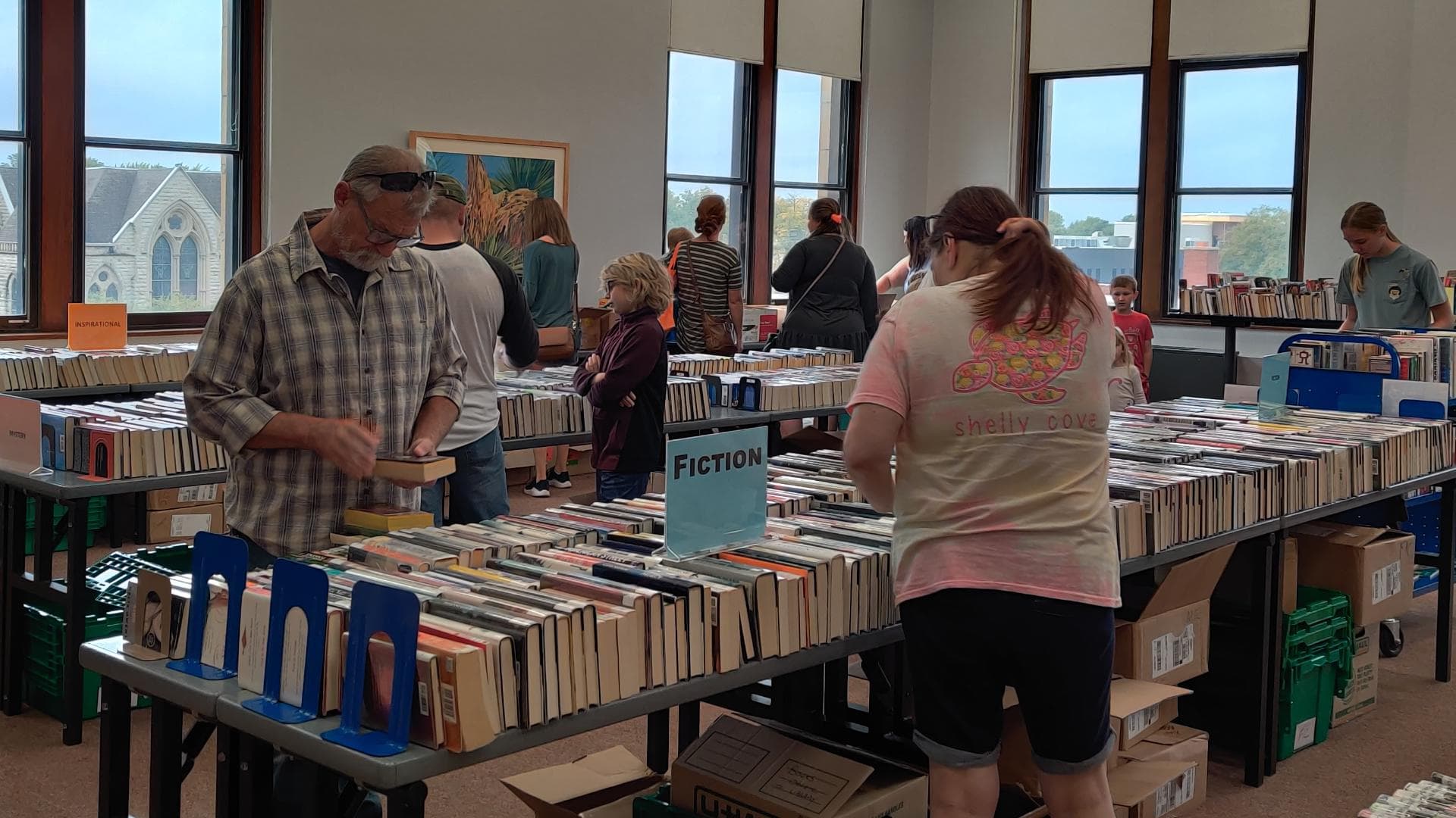 Local Library Hosts Book Sale, Gaming Day for Community