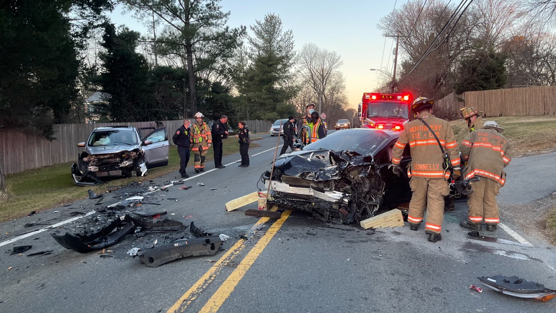 Emergency Crews Respond to Route 11 Crash Near Holmes Lane