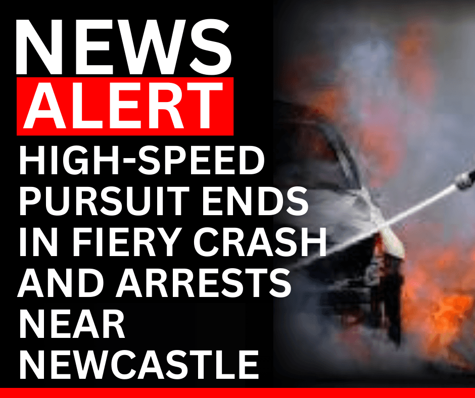 High-speed pursuit ends near Founders Park after crash into newly bought boat