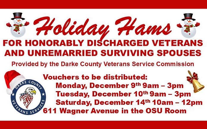 Holiday Hams Bring Relief to Firefighters, Police, Veterans