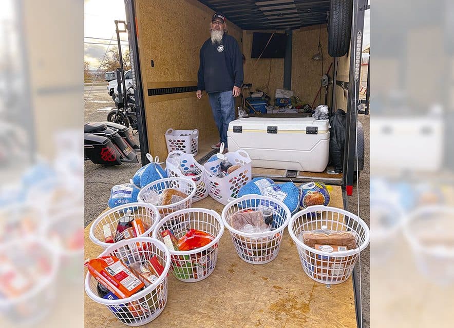 Local Riding Group Delivers 51 Holiday Turkey Baskets to Families