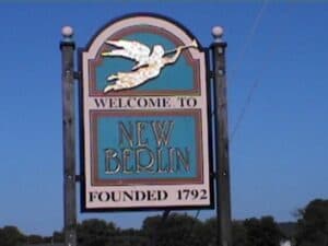 Old Union County Courthouse Anchors New Berlin Town Square