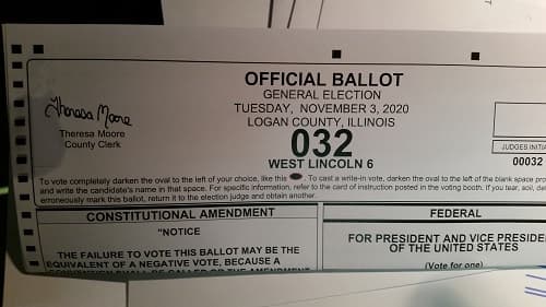 Early Ballots Show Logan County Sales Tax Renewal Leading