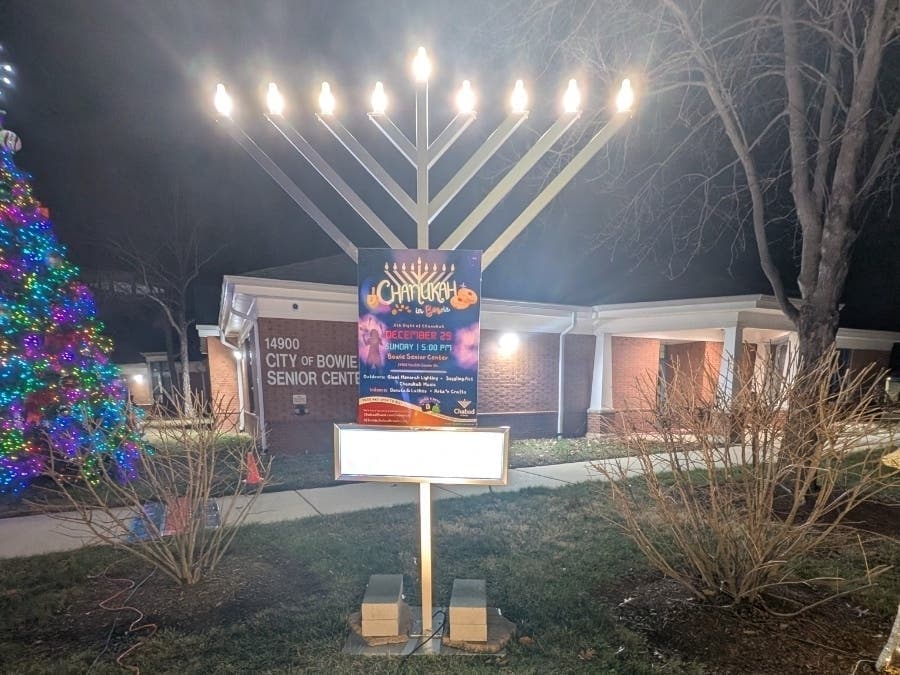 Chabad of Bowie to Light Nine Foot Menorah at Senior Center