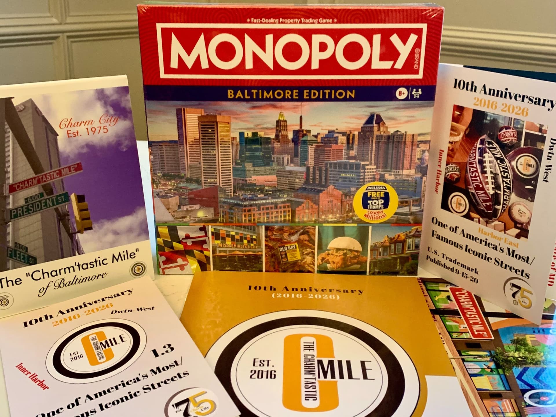 B'more Edition Monopoly promotion drew crowds along Charm'tastic Mile