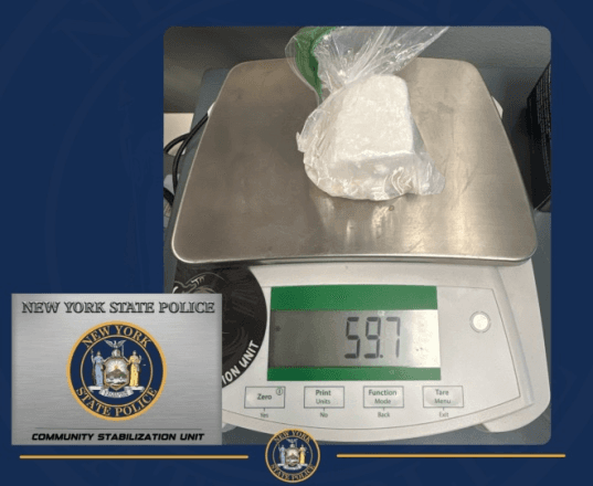 Hudson Valley Traffic Stop Leads To Large Cocaine Seizure, Arrest