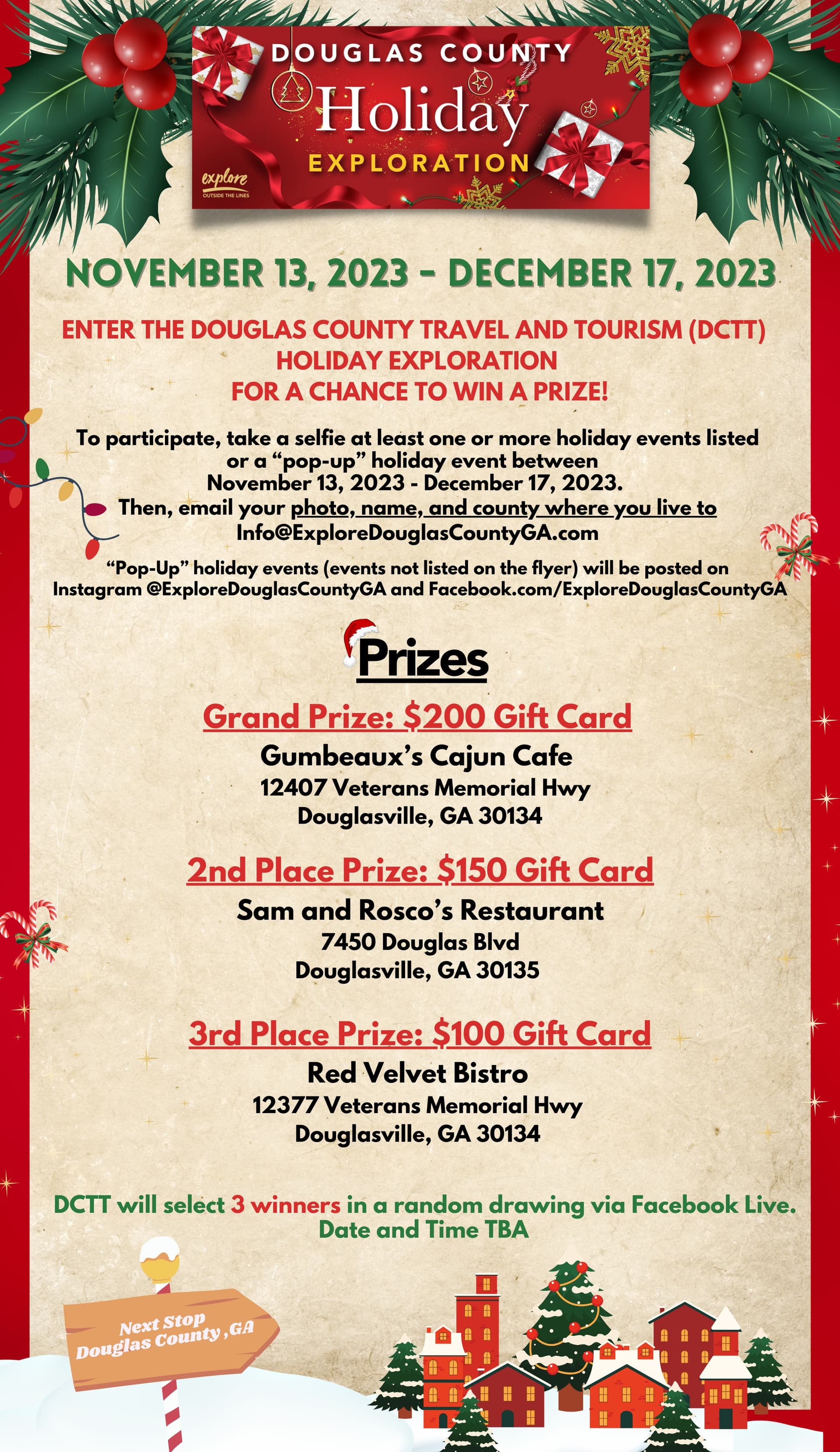 County Updates Holiday Events Portal, Aims to Boost Local Tourism