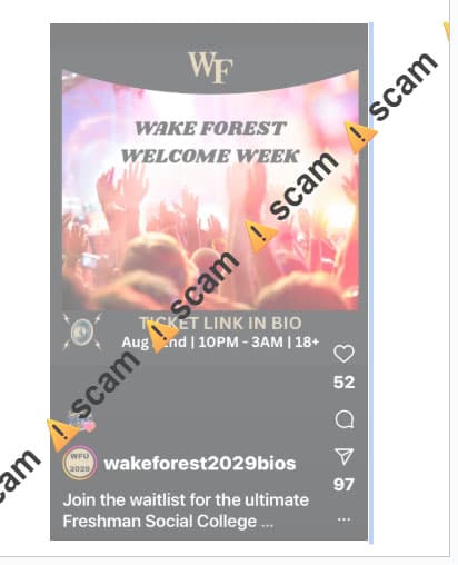 Wake Forest warns residents of widespread permit related email scams
