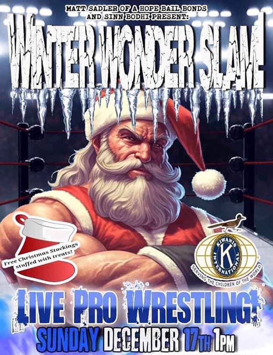 Free Winter Wonder Slam Brings Holiday Wrestling and Community Giveaways