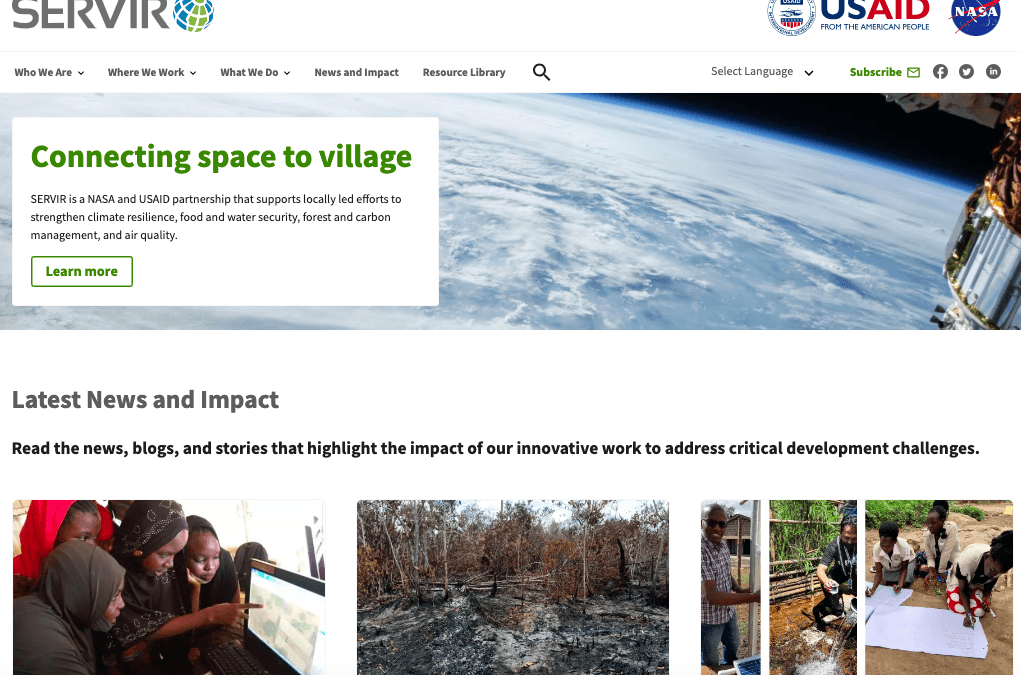 SERVIR’s Second Act: Global Campaign Keeps Satellite Aid Thriving
