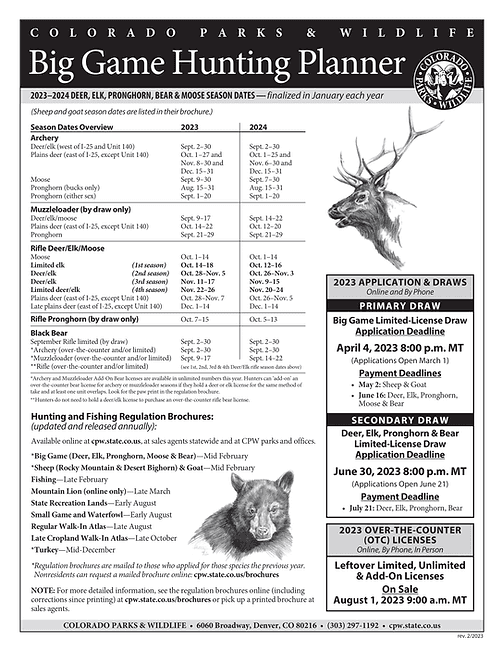 Groundhog Reservoir Access, Safety, and Stewardship Guide for Dolores County