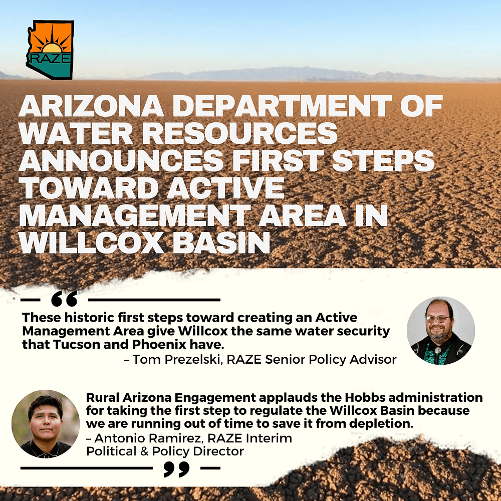 State Schedules Hearing, Seeks Data to Create Ranegras Plain Active Management Area