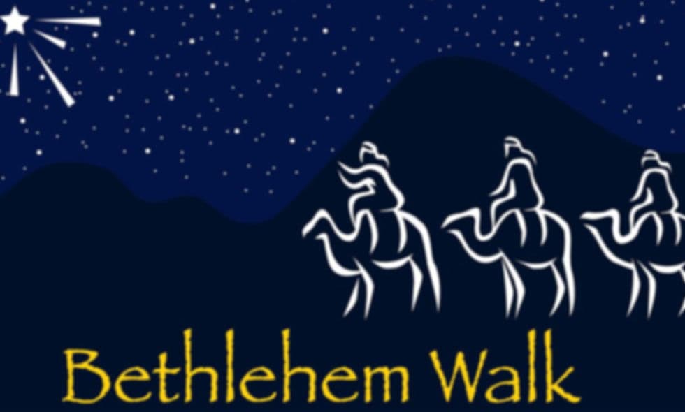 Salem Baptist Hosts Bethlehem Walk, Community Donates to Pantries