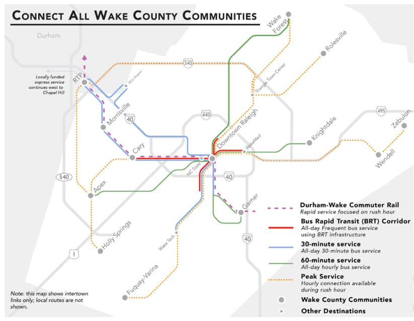 Wake County Transit Guide, How to Navigate Regional Bus Networks