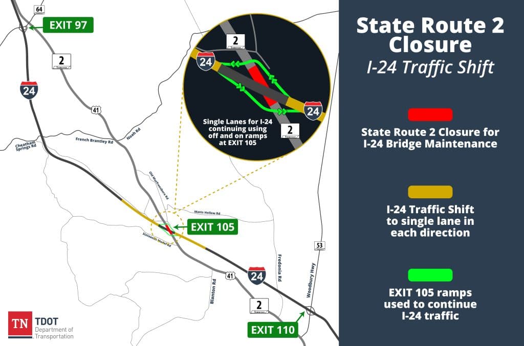 TDOT Resurfaces SR-100 in Decatur County; Expect Lane Closures