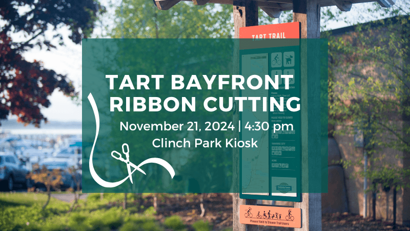 Phase I TART Trail Complete; Ribbon Cutting in Clinch Park