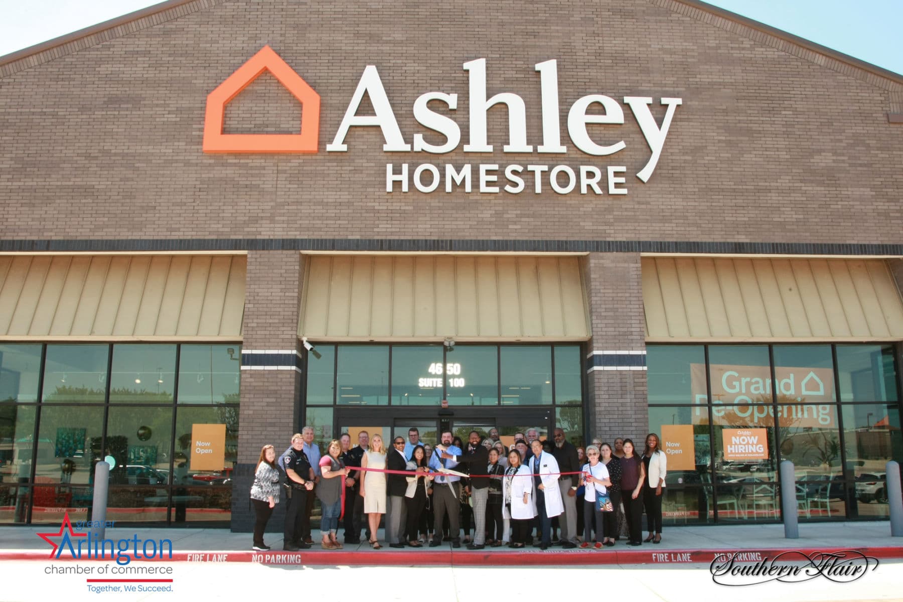 Ashley HomeStore Hosts Chamber Networking Event, Free Mattress Drawing