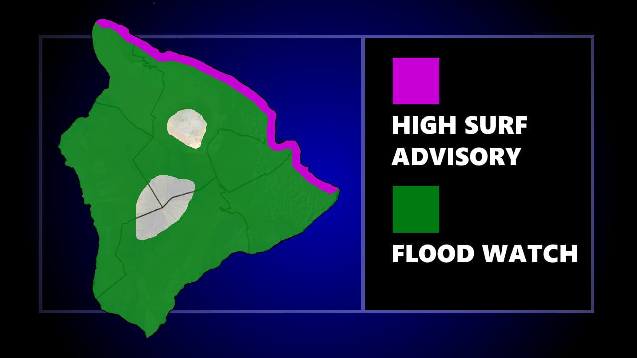High Surf Advisory Raises Flood and Safety Risks for Kauaʻi Shores