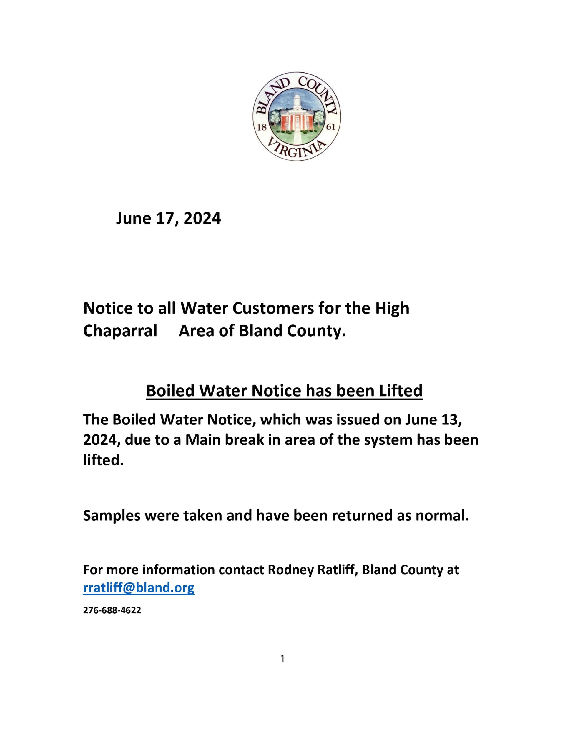Scheduled FKAA Shutdown Prompts Boil‑Water Notice for Virginia & Watson Area