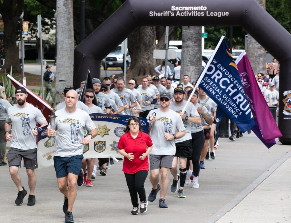 Law Enforcement Runs Flame of Hope, Raises Funds for Special Olympics