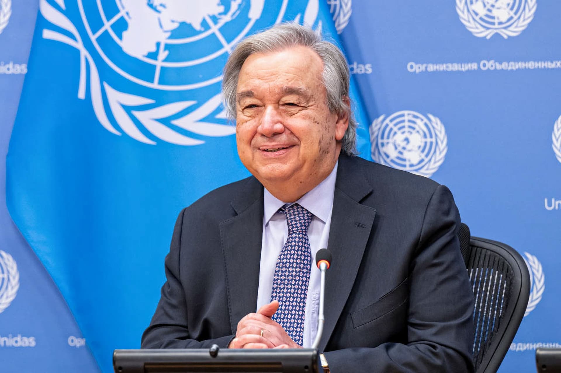 Guterres Condemns Drone Strike That Killed Six United Nations Peacekeepers