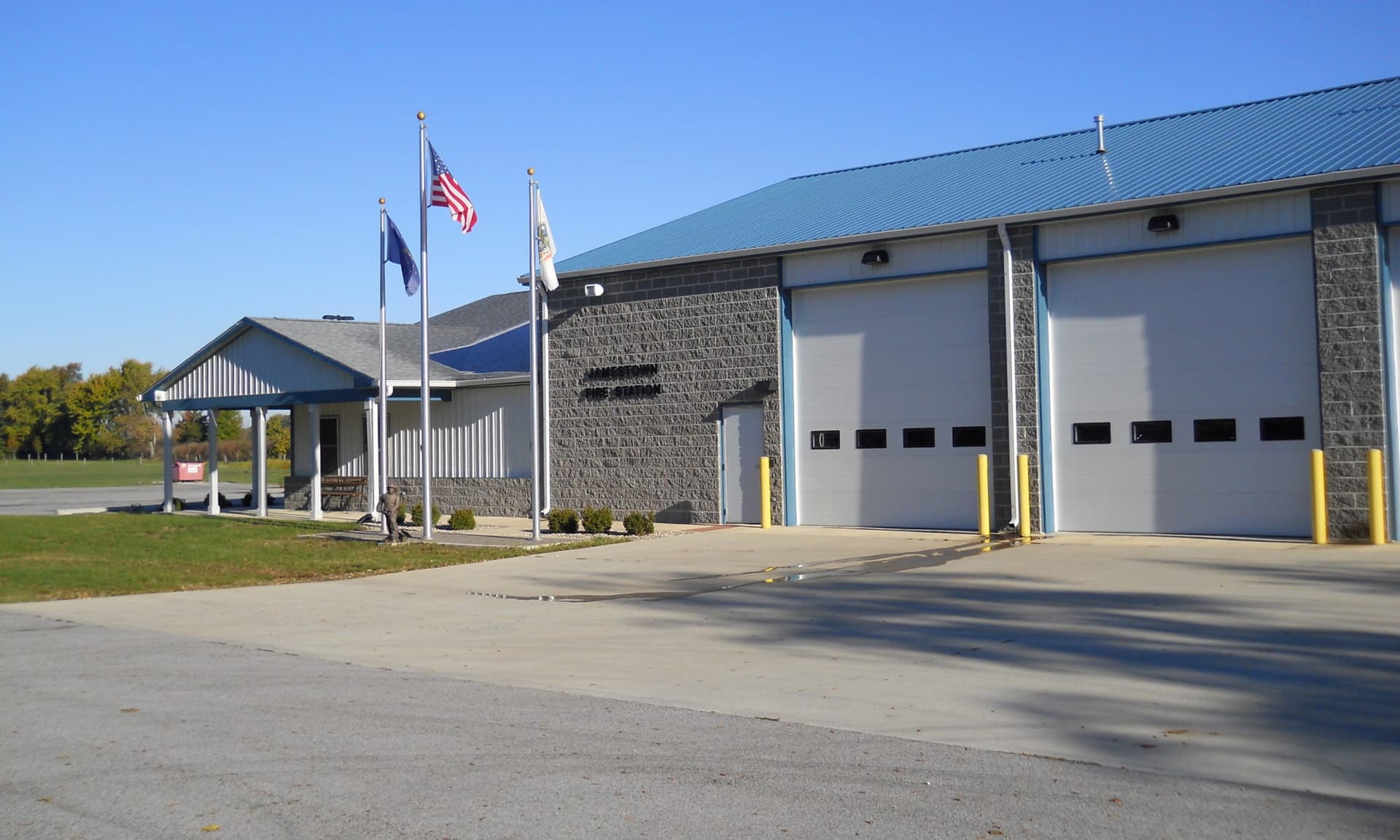 Jamestown Firefighters Secure Minor Gas Leak Near Downtown Home