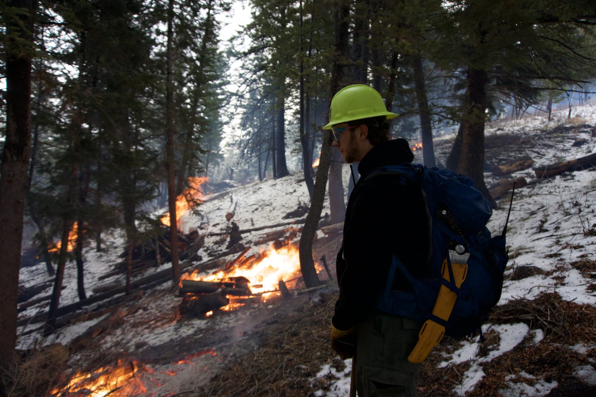 Summit County Conducts Pile Burning Near Pinebrook To Cut Wildfire Fuels