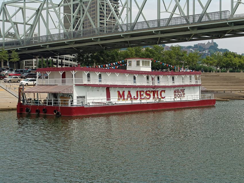 Historic Showboat Majestic Moored Near Manchester to Boost Tourism