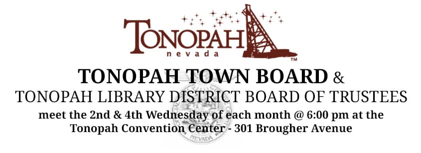 Tonopah Town Board Agenda Posted Online, Public Can Review