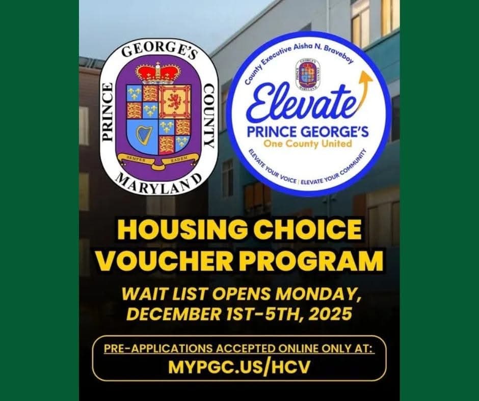 Prince George's Opens Section 8 Lottery, 5,000 Chosen From 30,000