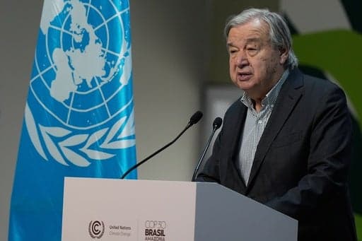 Fire Forces Evacuation at COP30, Guterres Urges Flexibility