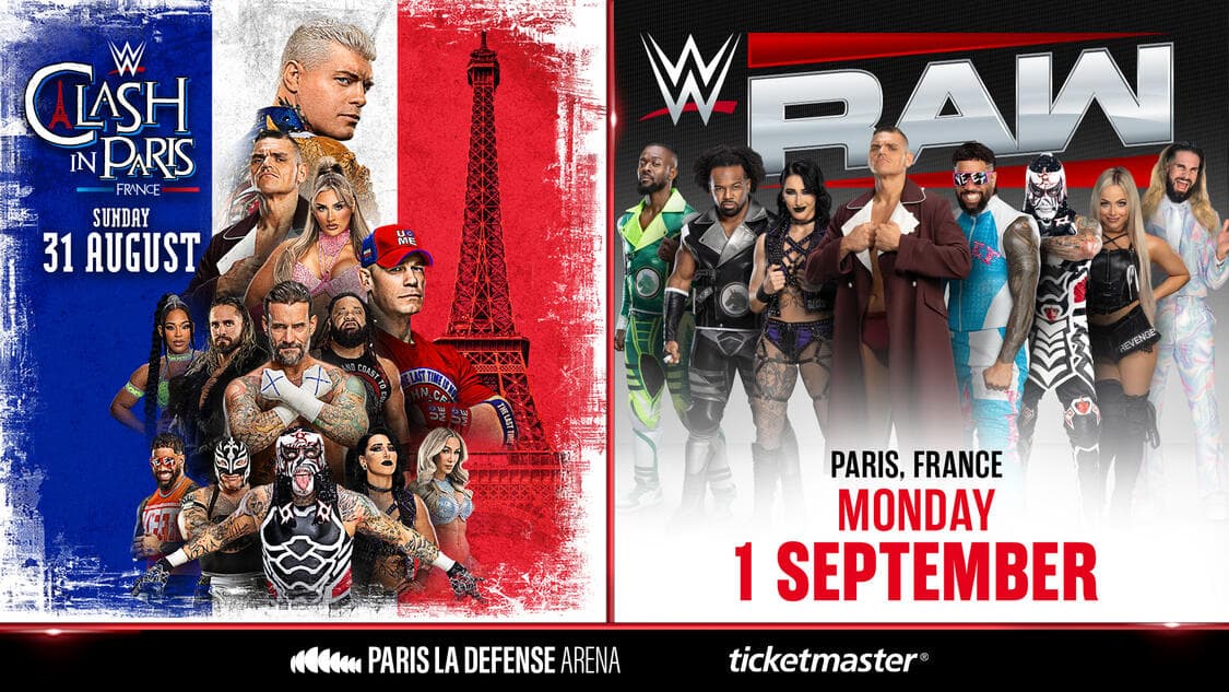 Sheamus and Rusev Headline WWE Clash in Paris Donnybrook